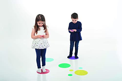tickit SiliShapes Sensory Circle Set, Sensory Toys for Autism, Fidget Toys, Sensory Play, Interactive Sensory Equipment, Sensory Play for All Ages