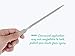 1InTheOffice Letter Opener, Stainless Steel Envelope Opener, Stainless Steel Hand Envelope Slitter (4 Pack)