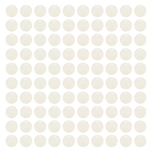 uxcell 100Pcs Nylon Bearing Balls 5/16" 7.938mm Polishing Solid Ball, G2 Precision, White