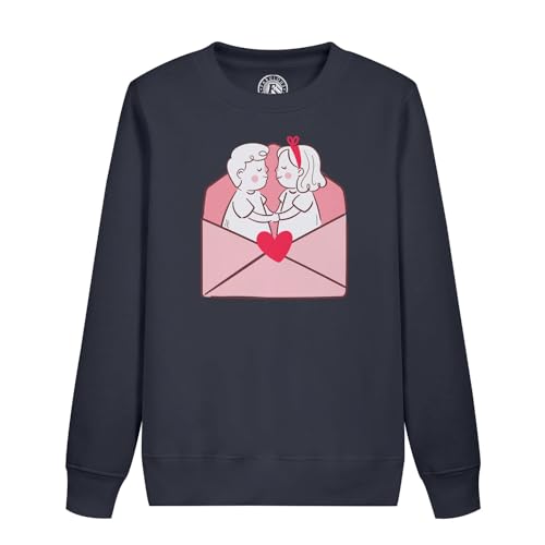 Sweatshirt enfant lettre d'amour pull Saint-Valentin mignon