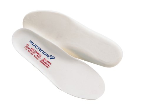 Rucanor Sock 4 Insole - Calcetines, tamaño 13, Color Blanco