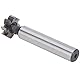 T-Slot Holzschneider, HSS T-Nutenschneider, Zylinderschaft, Professionell T‑Nutenfräser, Holzbearbeitungswerkzeuge, 5x16x10mm, zum Fräsen von Stahl-, Aluminium-, Kupfer- und Eisenwerkstoffen