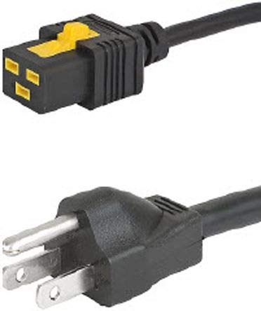 Câble IEC C19 femelle NEMA 5-15 SCHURTER pour éliminer les surchauffes