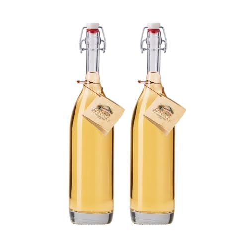 Prinz Alte Sorten Set Erstklassiger Schnaps aus Österreich mit Holzfassnote 0 5 l Alte Marille und 0 5 l Alte Williams-Christbirne Original Prinz Rezeptur