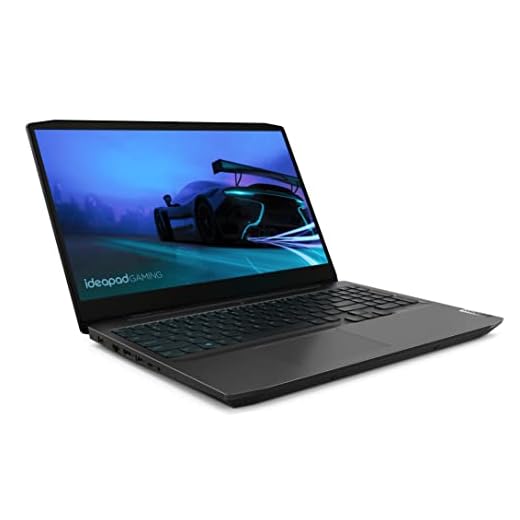 Lenovo IdeaPad Gaming 3 - Ordenador Portátil Gaming 15.6" FullHD (Intel Core i7-10750H, 16GB RAM, 512GB SSD, NVIDIA GTX1650-4GB, Sin Sistema Operativo), Negro- Teclado QWERTY Español