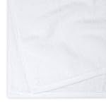Amazon basics 2 piece Lightweight quick-dry bath towel, 100% cotton, White, 54" x 30" - Image 4
