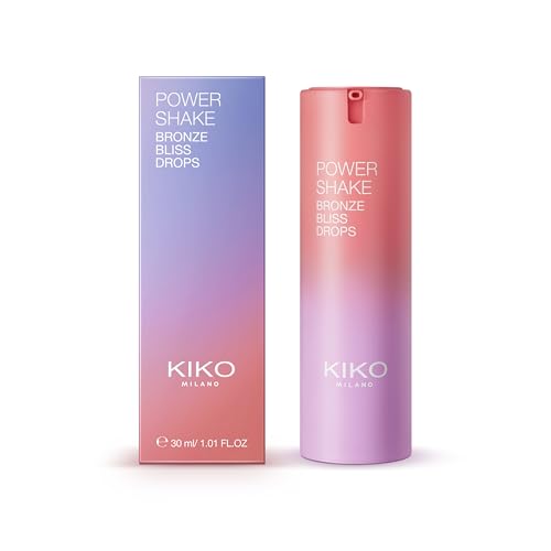 KIKO Milano Power Shake Bronze Bliss Drops, Gotas Hidratantes Para El Rostro Con Efecto Bronceado Dorado - imagen 4