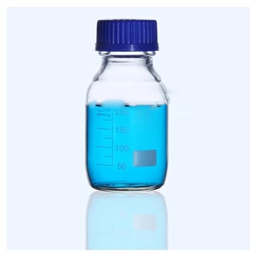 Flacon de réactif en verre pour organiser et conserver vos solutions de laboratoire