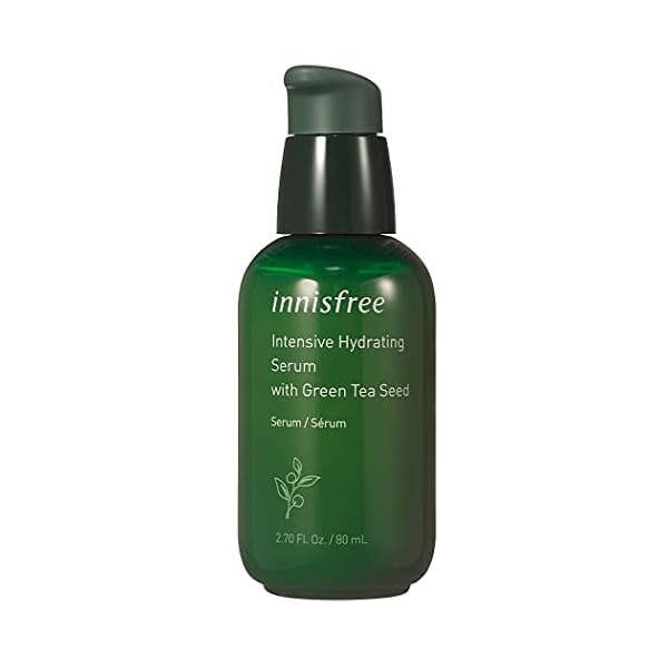 innisfree Green Tea Seed Intensive Hydrating Serum Face Treatment, 2.7 Fl oz (Pack of 1)