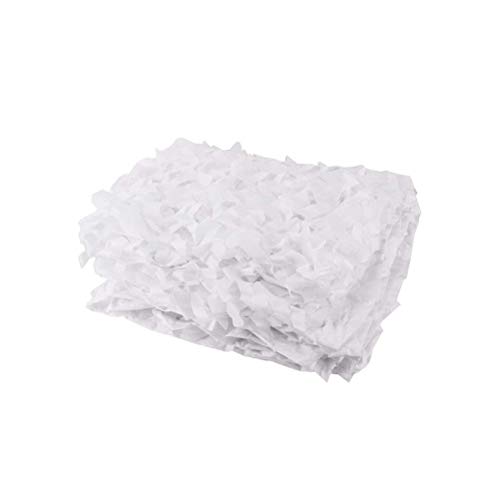 Filet de camouflage blanc pour éliminer la chaleur sous la terrasse