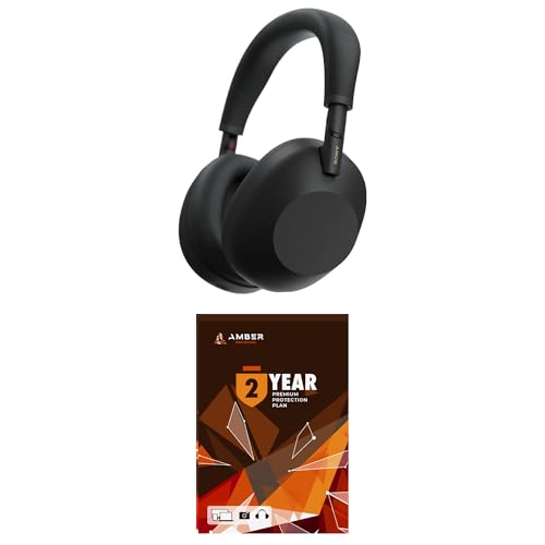 Image of Sony WH-1000XM6-BLACK Wireless Noise Cancelling Headphones with a 2 Year Amber Protection Plan