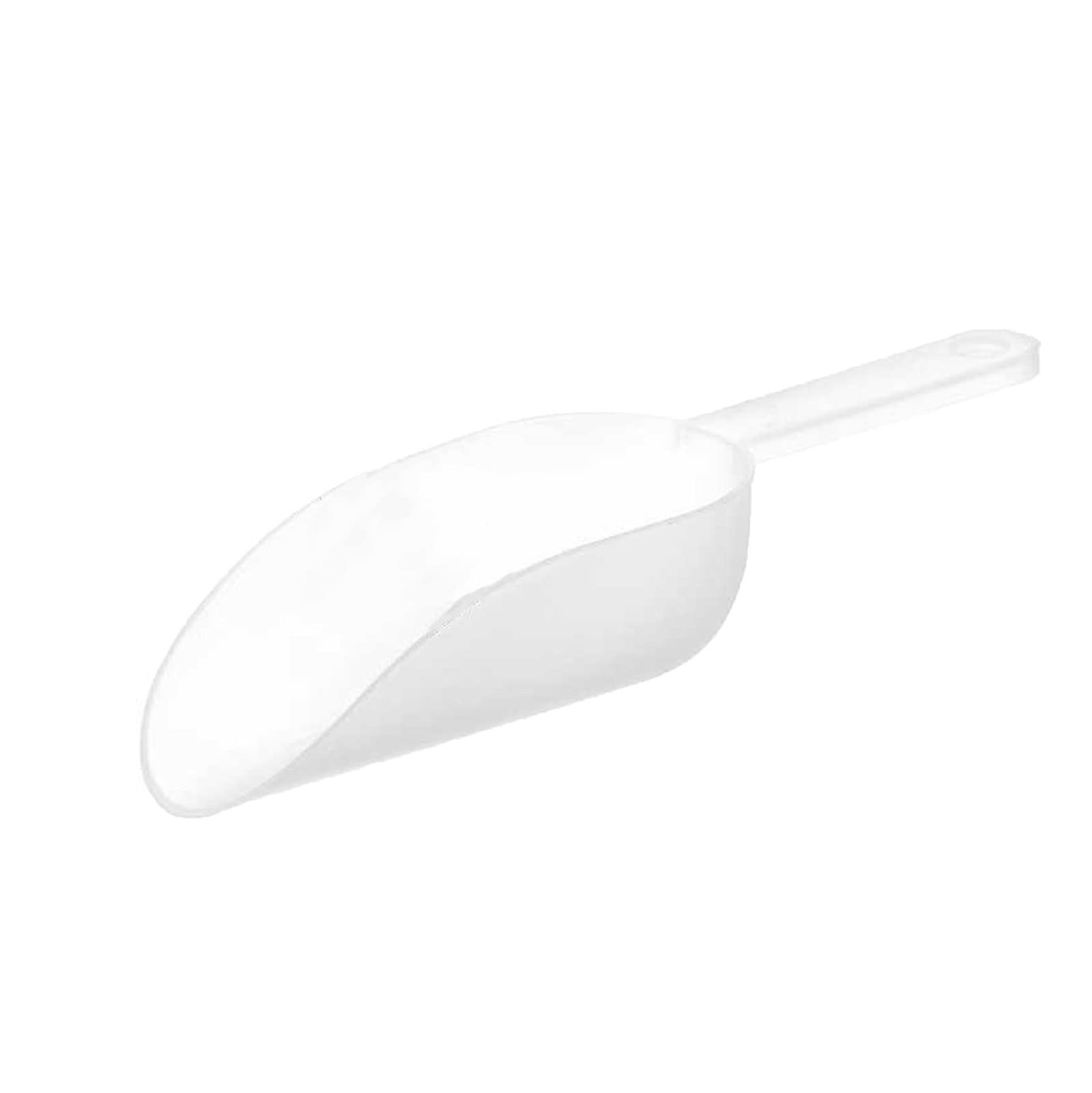 Cucharones de Cocina 1 Pieza Mini Pala de plástico para Hielo Pala pequeña Transparente Cuchara para harina Alimentos Dulces Cuchara para Helado Cucharas medidoras Palas