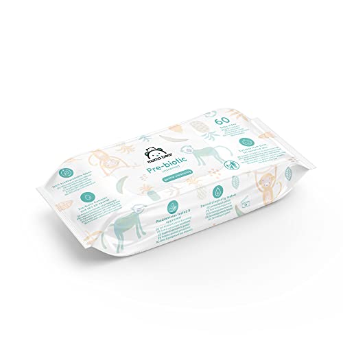 Amazon-Marke: Mama Bear Präbiotische Baby Feuchttücher 6x60 (360 Tücher- 100% biologisch abbaubar) - Image 5