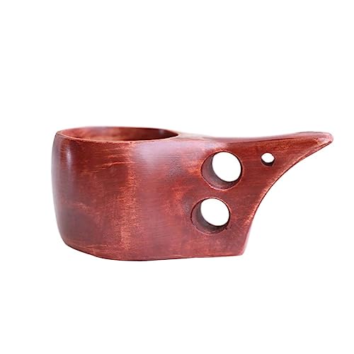 Alipis Wooden Handle Sugar Jar Decorative Sugar Holder for Coffee Shop and Home Use Stylish Wooden Sugar Container for Tea and Baking Kitchen Accessory