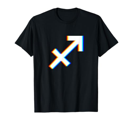 Sagitario Signo Zodiac Vaporwave Rave EDM Techno Music Fan Camiseta