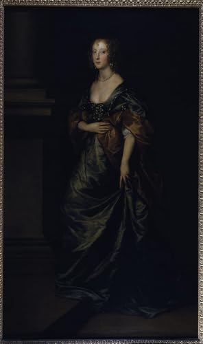 Tableaux Déco Muraux Van Dyck Toile Portrait d'Elizabeth Cecil Qualité Musée