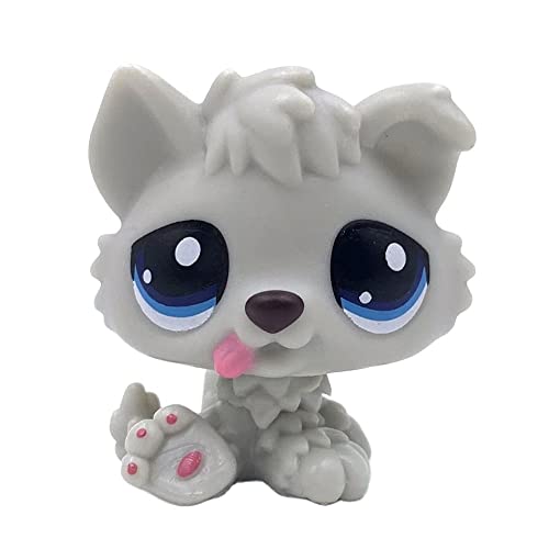 Custom-Made Baby Pet Shop Toy Short Hair Cat Dog Collie Great Dane Dachshund Cocker Spaniel Mini Bobble Head Animal Figure 1 Inch