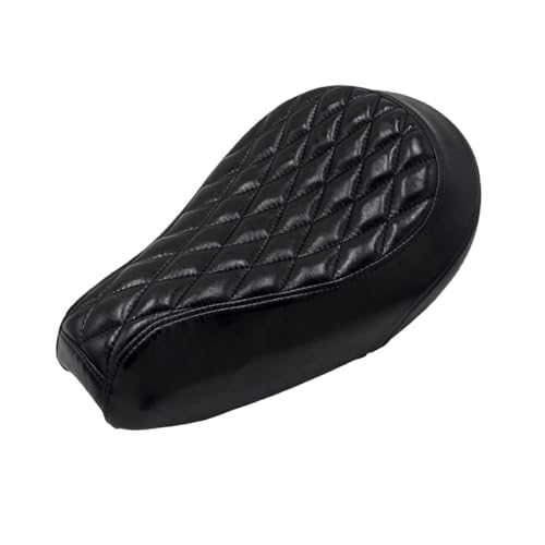 Coussin de siège unique moto custom en cuir selle personnalisée Hyosung GV125S