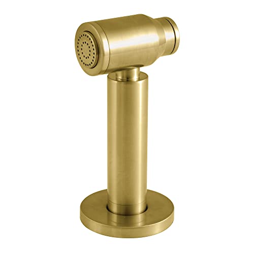 Kingston Brass CCRP61K7 Kitchen Faucet Side Sprayer, Brushed Brass