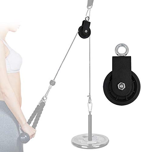 Polia, Andoer Polia de rolamento Roda tipo U Polia giratória Roda de tração pesada com rolamentos du