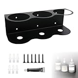 Dosenhalter für Sprühflaschen, Spraydosenhalter, Sprühdosenhalter, Dosenhalter Werkstatt, Spray Bottle Storage Rack, 3 Schlitzen Sprühdosenhalter für Garage Geschäft und Zuhause (3 Ständer)