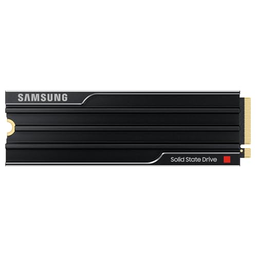 Image of Samsung Memory MZ-VAP4T0CW 9100 PRO Internal SSD with 4TB Heatsink, PCIe 5.0 x4, NVMe 2.0, SSD Designed for Professionals and Gamers, Compatible with PC and PlayStation 5