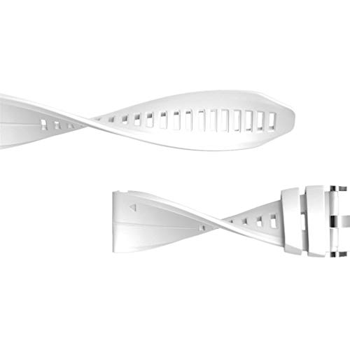 Sportarmband mit Schnellentriegelung, Ersatz f&uuml;r Garmin Fenix 3/Fenix 3 HR/Fenix 5X/Fenix 5X Plus Smart Watch (wei&szlig;)