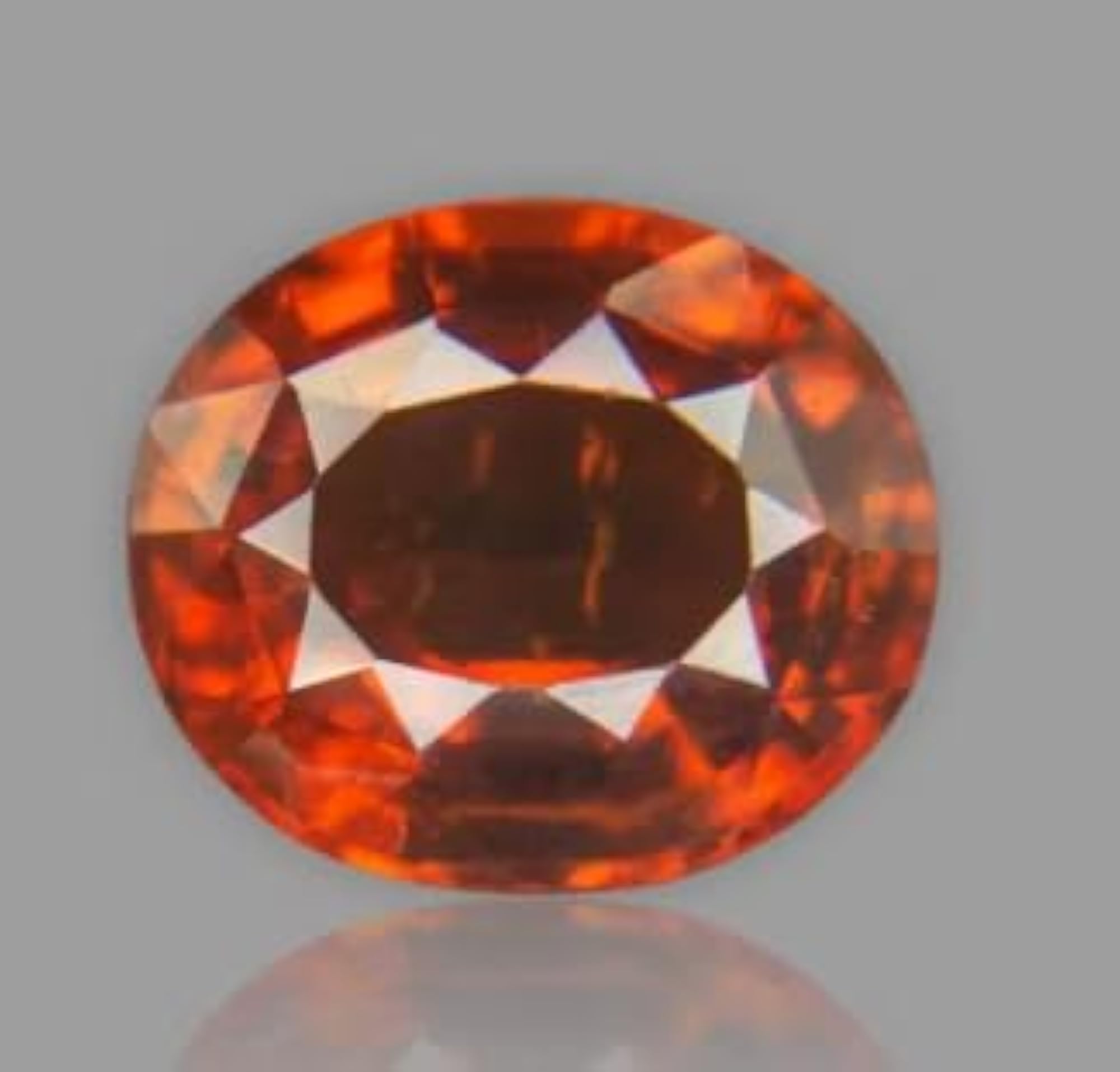 Gorgeous Brown Hessonite Stone 6 Carat, Certified