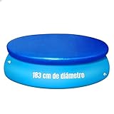 piscina intex easy set 183x51cm 2. Diseño con cordón: la funda para piscina redonda está diseñada con cordón, con un fuerte cordón y un anillo de metal, solo un ligero tirón, puede adaptarse perfectamente al tamaño de su piscina y sellar la piscina. El anillo de metal puede fijar la tela de la cubierta, así que no te preocupes por que la cubierta se rompa durante el proceso de extracción.