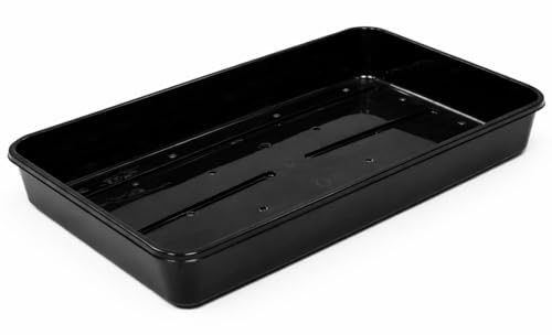 Muddy Hands Pack of 6 Heavy Duty Plastic Seed Trays – Seedling, Germination & Propagation Trays with Drainage Holes for Garden or Greenhouse - Image 3