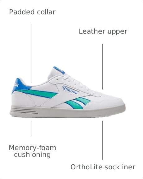 Image of Reebok Unisex-Adult Court Advance Sneaker