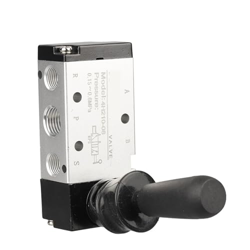Vanne pneumatique 5/2 voies commande manuelle levier push-pull 3H210-08 4H210 - 5