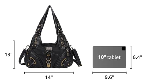 Image of Angelkiss Hobo Purses and handbags for Women Satchel Handbag Women Purses Large Daily Shoulder Bags