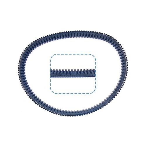 Correa de transmisión para solucionar desgaste en NS110 NS125 WH110 3