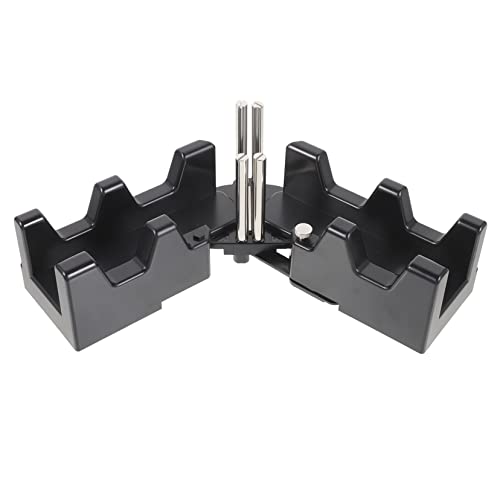 KONTONTY Bevel Measurement Tool Protractor Angle Finder Miter Saw Protractor Tool Miter Angle Finder Miter Angle Measuring Tool Angles Cutting Tool Corner Clamp Stainless Steel Black