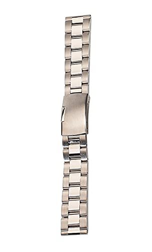 Bracelet de montre solide en acier inoxydable haut de gamme de 16 à 30mm