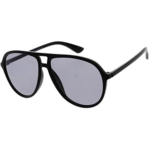 zeroUV - Classic 80s Inspired Color Tinted Lens Retro Aviator Sunglasses 55mm2