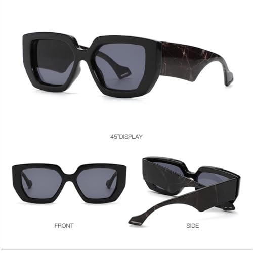 Sunglasses Women Wide Glasses Legs Men Travel Shades Male Female UV400 Retro Luxury2