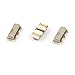 Aexit 3 Pcs Passive Components SMD 5x2x1mm Quartz Crystal Oscillators 5MHz 5.000MHz Crystals Silver Tone