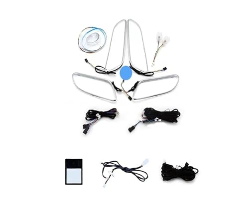 XCZPRKMXY 12 Color Colorful Ambient Light Four Door Contour Light Footwell Light Compatible With Mercedes Benz B Class W246 2012 2013 2014-2019