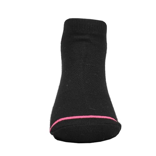 PUMA Kids Girls 3-Pack Non Terry No Show Socks Athletic Casual Breathable - Pink3