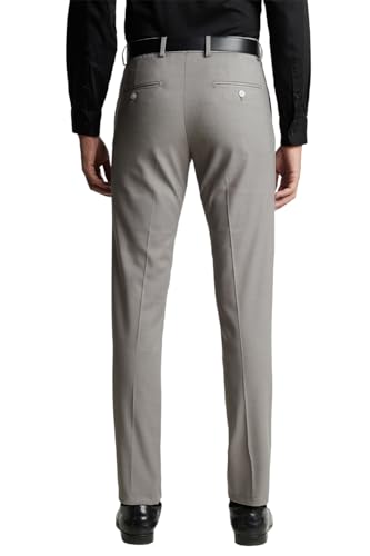 Image of Peter England Premium Formal Trousers - Cross Pocket Style