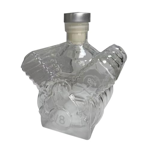Decantador de whisky de motor de diseño automotriz decorativo para barra de bar y coleccionistas 2