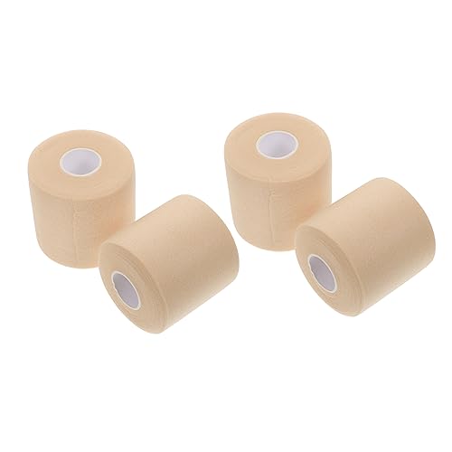 OUNONA 4Pcs Sponge Film Sports Tapes Durable Shock Underwrap for Athletes Reusable Sports Tape for Joints Breathable Grip for Home and Outdoor Activities