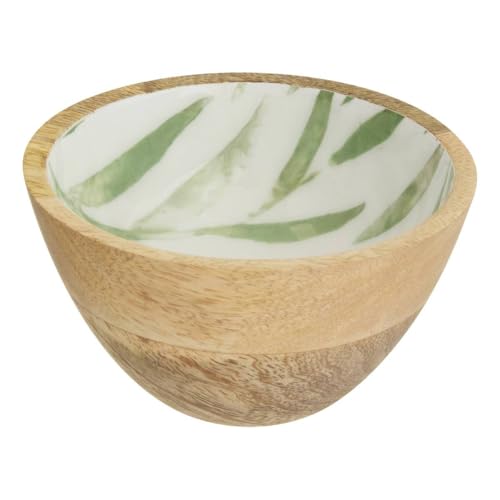 Atmosphera - Assiette Inaya d13 cm vert olive et mangue
