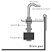 WESUA PVC U Trap and SS3 Float Switch Bundle for HVAC System Condensate Overflow Sensor