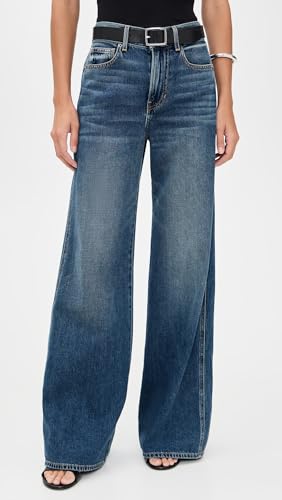 Veronica Beard Jean Women's Kasey Mid Rise Wide Leg Jeans2