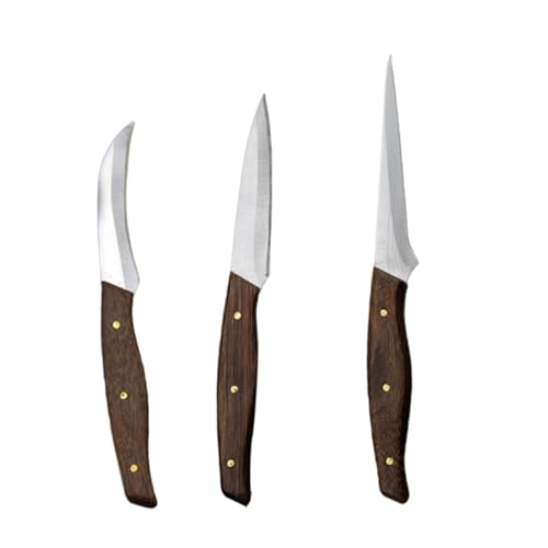 COLLBATH 1Set Kitchen Cutters Stainless Steel Fruit Carving Knives for Beautiful Fruit Platters Easy to Clean for Home and Restaurant Use