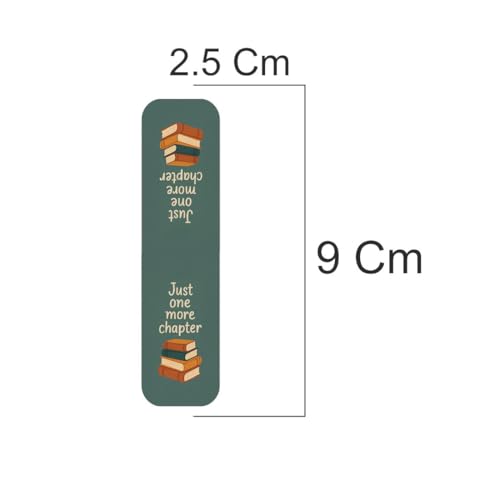 Image of Zesta Magnetic Bookmark Set of 7 | Aesthetic Book Mark for Reading | Cute Anime Bookmarks for Kids, Students | Book Accessories for Novels, Gifts for Readers(Booknerds Magnetic Bookmarks, 9X2.5 Cms)