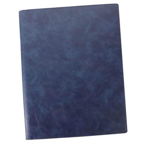 Classeur porte-documents A4 en cuir avec fermeture magnétique élégante
